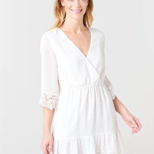 BB Dakota White Lace Dress